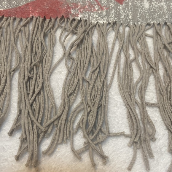 ROCK & REPUBLIC Size S Patriotic Fringe Flag Top - Picture 4 of 9